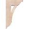 Ekena Millwork Thorton Traditional Smooth Bracket w/ Offset Brace, Douglas Fir, 7 1/2"W x 18"D x 30"H BKT0806X18X30THR01SDF - alternate 2